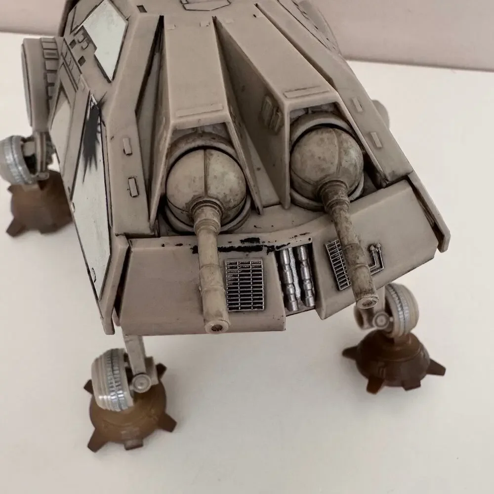 STAR WARS Micro Galaxy Squadron AT-TE Plastic Toy Jazwares - AS IS